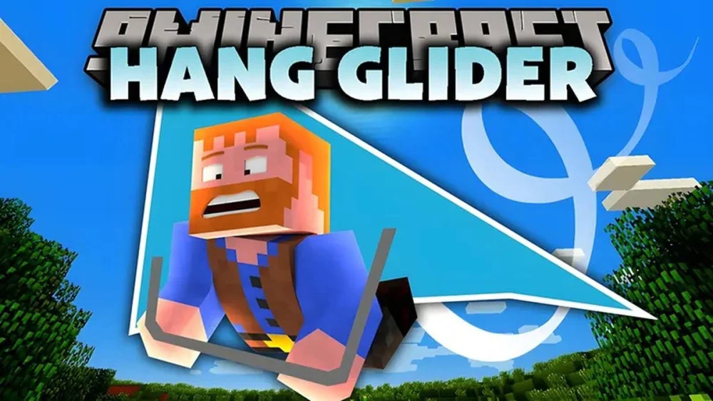 Cách Bay Lướt Gió Với Mod Hang Glider 