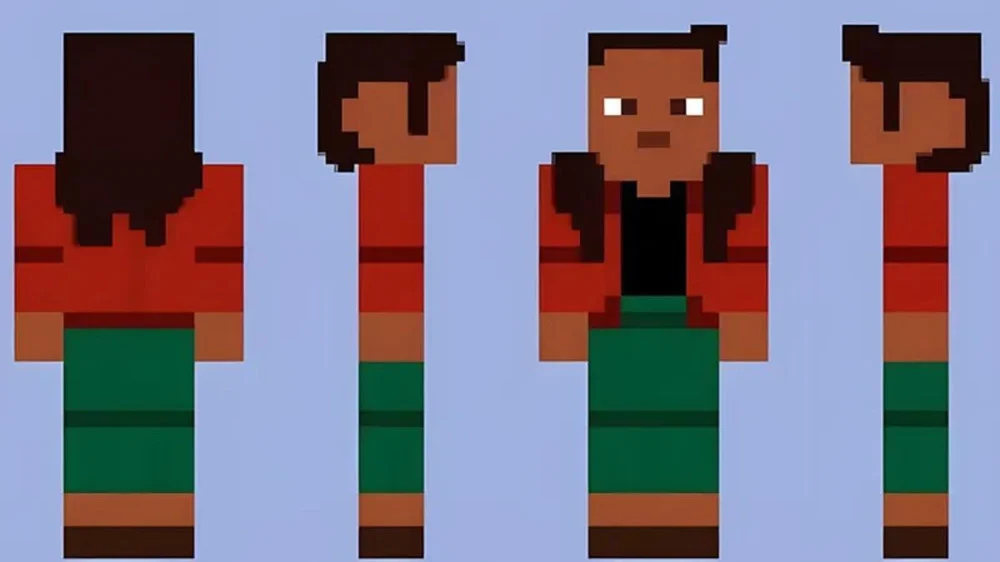 Noor Nhân Vật Mang Phong Cách Mạnh Mẽ Và Trẻ Trung Trong Game Minecraft 
