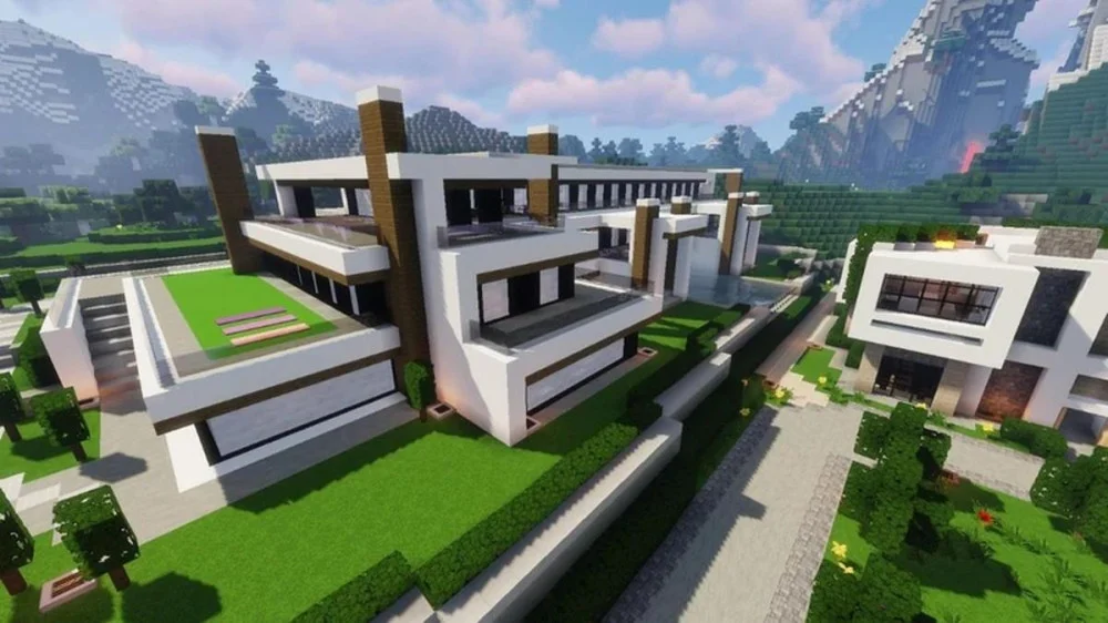 30+ Mẫu nhà Minecraft đẹp, hiện đại nhất