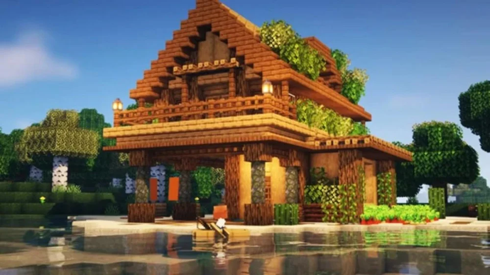 30+ Mẫu nhà Minecraft đẹp, hiện đại nhất
