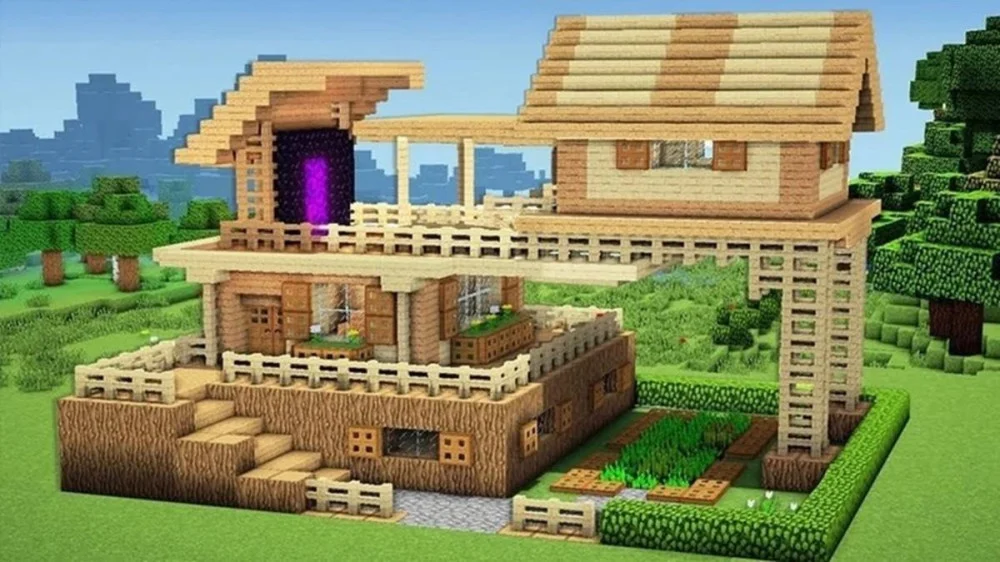 30+ Mẫu nhà Minecraft đẹp, hiện đại nhất