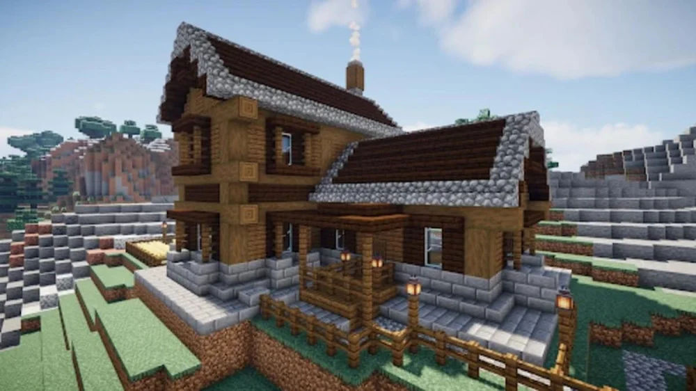 30+ Mẫu nhà Minecraft đẹp, hiện đại nhất
