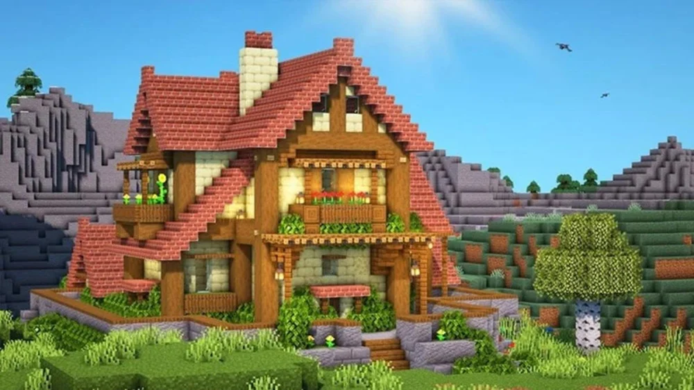 30+ Mẫu nhà Minecraft đẹp, hiện đại nhất