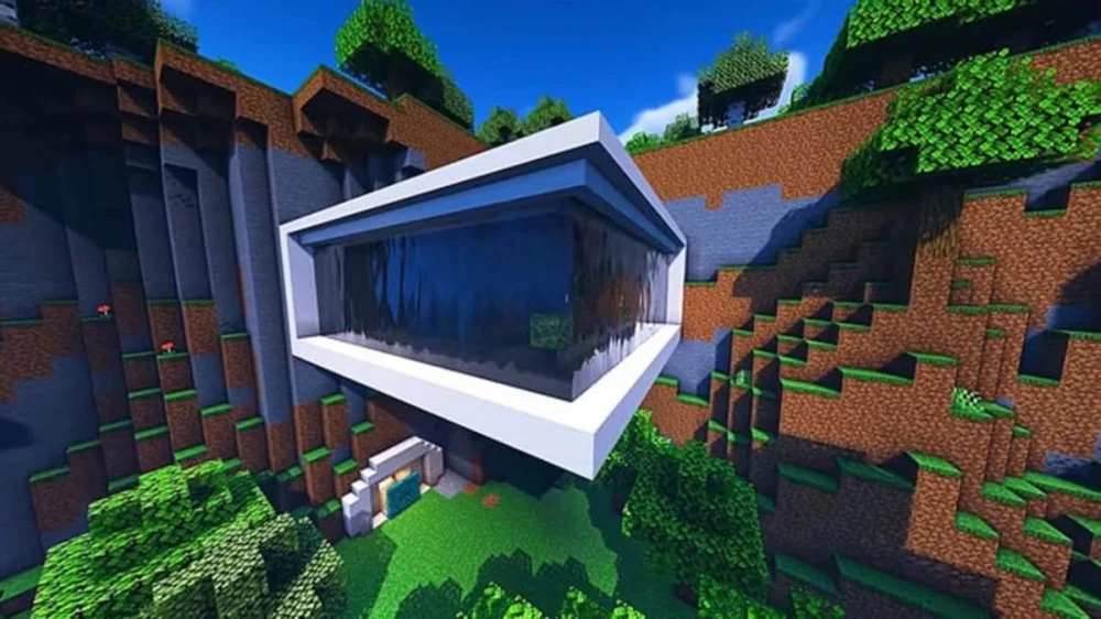 30+ Mẫu nhà Minecraft đẹp, hiện đại nhất