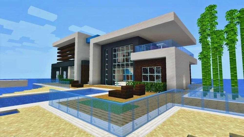 30+ Mẫu nhà Minecraft đẹp, hiện đại nhất