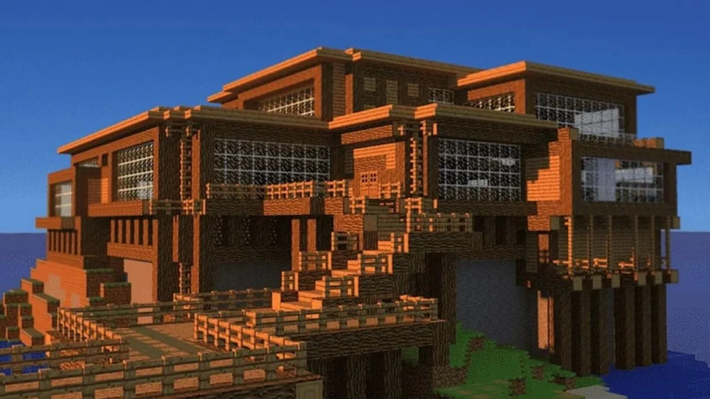 30+ Mẫu nhà Minecraft đẹp, hiện đại nhất