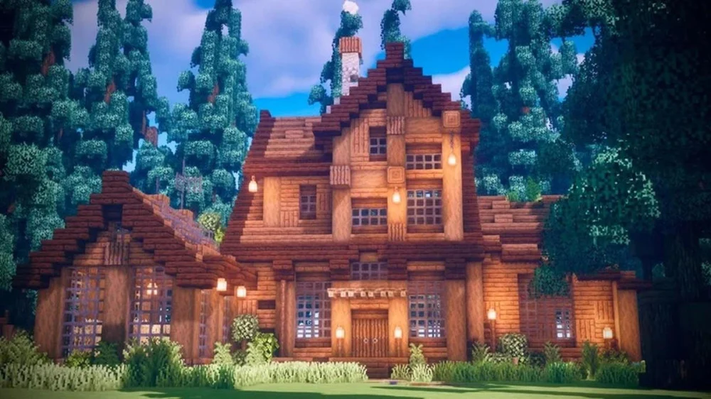 30+ Mẫu nhà Minecraft đẹp, hiện đại nhất