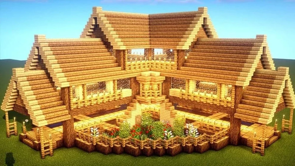30+ Mẫu nhà Minecraft đẹp, hiện đại nhất