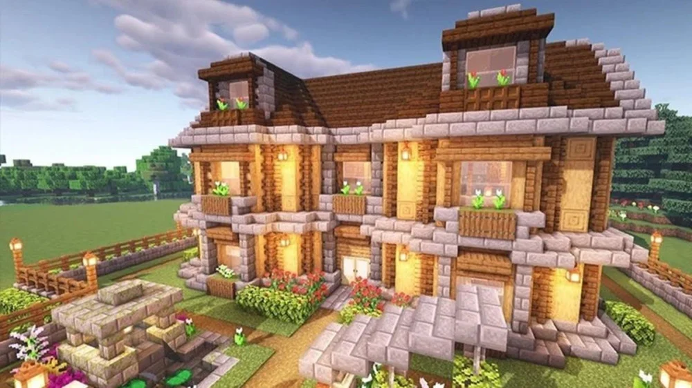 30+ Mẫu nhà Minecraft đẹp, hiện đại nhất