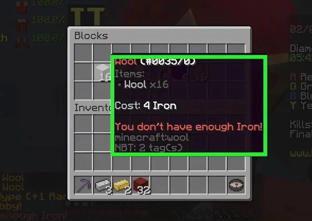 Chiến Thuật Phòng Thủ Giường Trong BedWars 