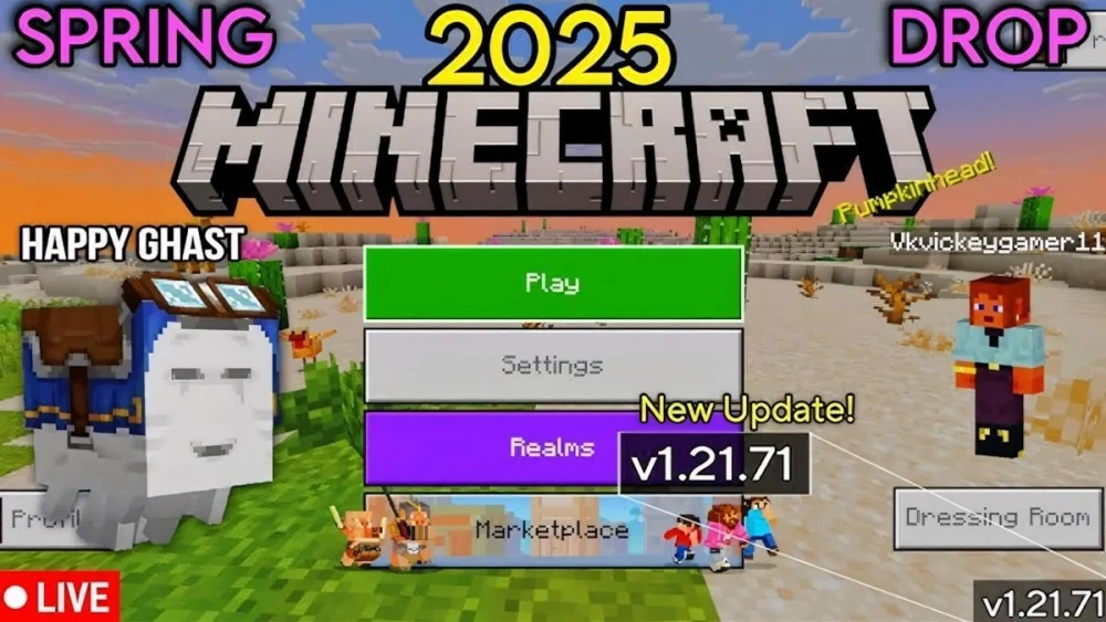 Vá Lỗi Màn Hình Nhấp Nháy Đồng Bộ Thực Thể Minecraft PE 1.21.71