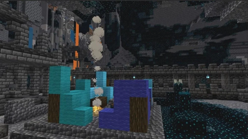 Minecraft 1.19.1 sửa lỗi khối bùn, tinh chỉnh Warden và tối ưu hóa Deep Dark.