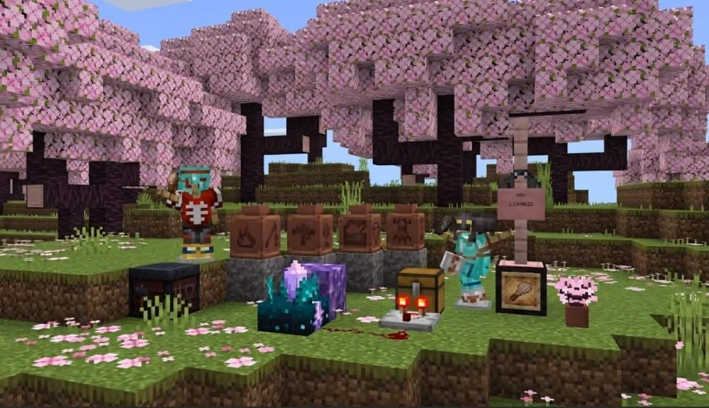 Vá Lỗi Minecraft 1.19.81 Lệnh Hệ Thống Realms Multiplayer Mới