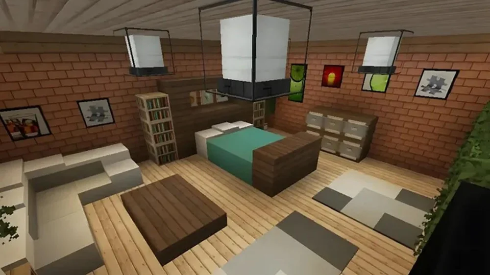 Cách Bố Trí Không Gian Thông Minh Cho Biệt Thự Minecraft