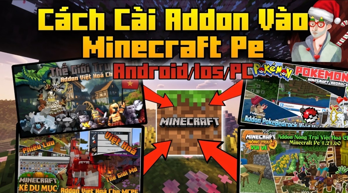 Cách cài mod cho minecraft pe trên android chi tiết