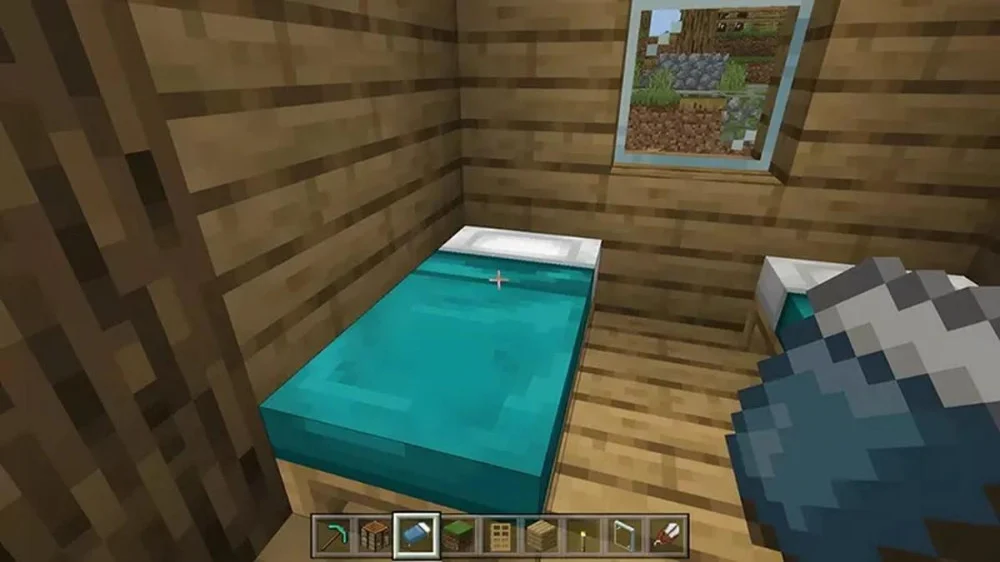 Cách Chế Tạo Giường Ngủ Trong Minecraft 