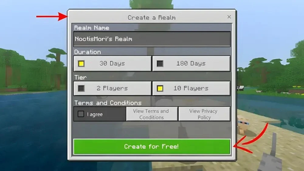 Cách chơi Minecraft cùng bạn bè với Realms