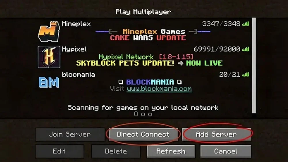 Cách Kết Nối Máy Chủ Minecraft Nhanh Chóng 