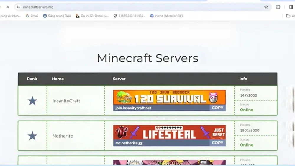 Cách Tham Gia Máy Chủ Minecraft Việt Nam