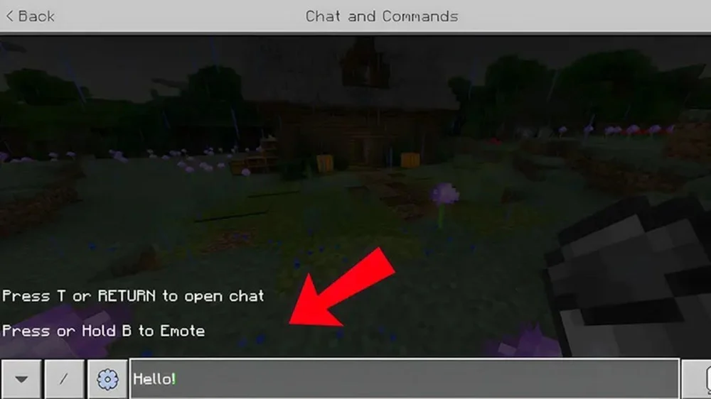 Cách Mở Khung Chat Trên Các Nền Tảng Minecraft