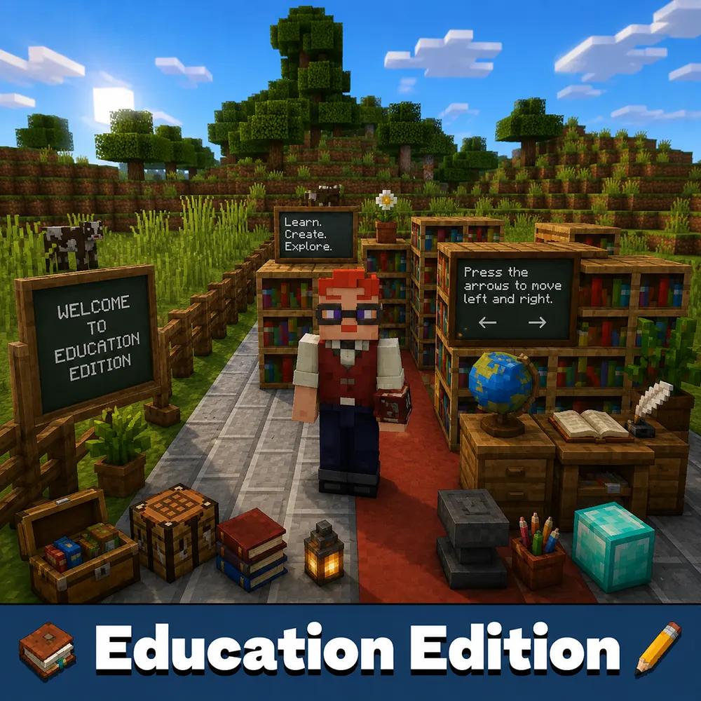 Cách Tải Education Edition Mod