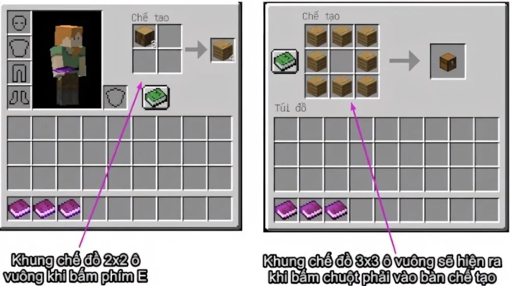 Trang Bị Thiết Yếu Cho Sinh Tồn Trong Minecraft 