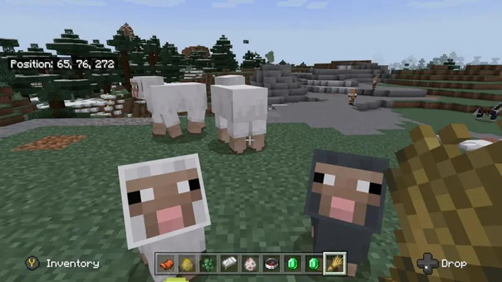 Thức ăn của cừu và vai trò trong Minecraft
