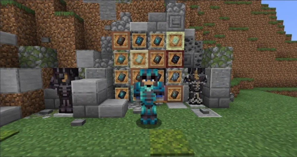 Đánh Giá Minecraft 1.19.83 RenderDragon Tùy Chỉnh Áo Giáp Sniffer Mới