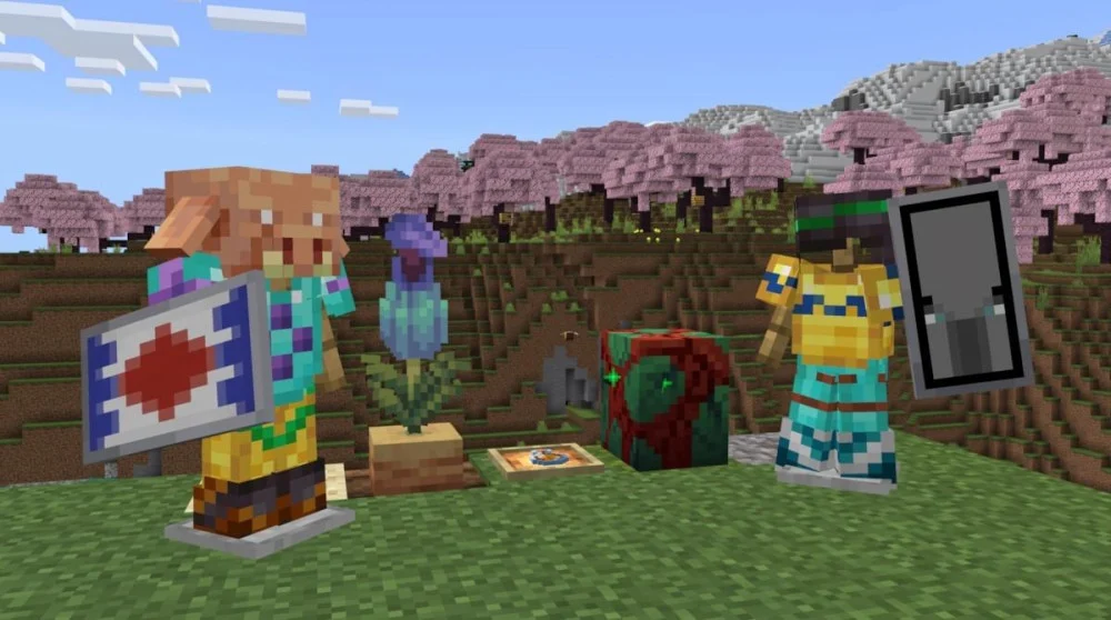 Đánh Giá Minecraft 1.20.1 Sáng Tạo Đồ Họa Hệ Sinh Thái Cherry Grove Mới