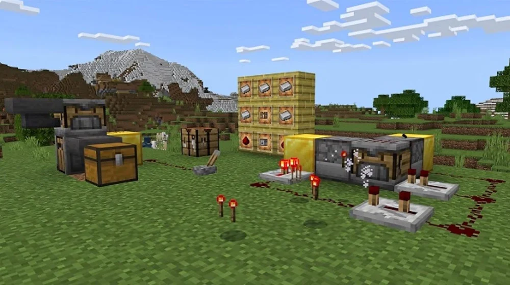 Tải Minecraft 1.21.50 Pale Garden Creaking Resin Blocks Đồ Họa