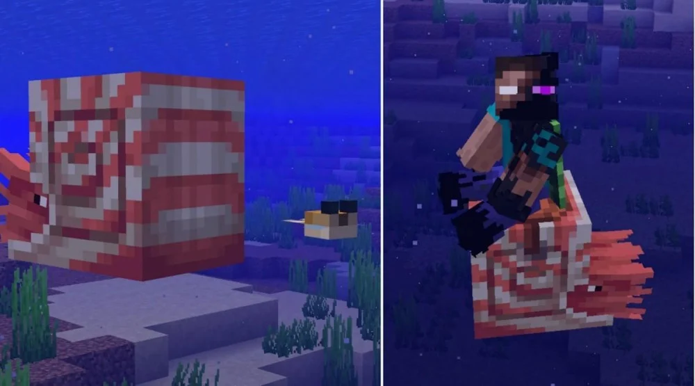 Tải Minecraft 26.0 Baby Mobs Nautilus Vá Lỗi