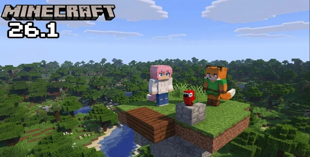 Tải Minecraft 26.1 Vá Lỗi UI Tối Ưu Server