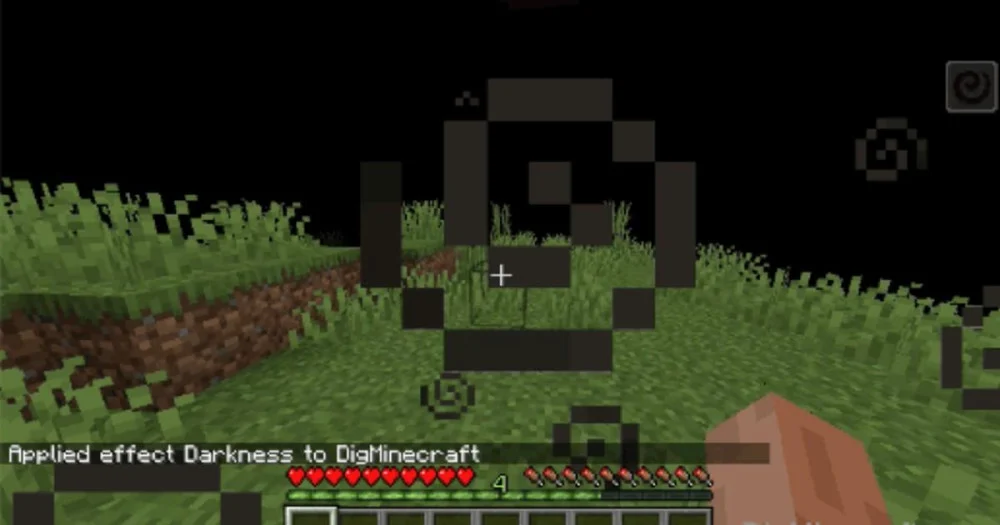 Cơ Chế Hoạt Động Của Hiệu Ứng Darkness Trong Game Minecraft 
