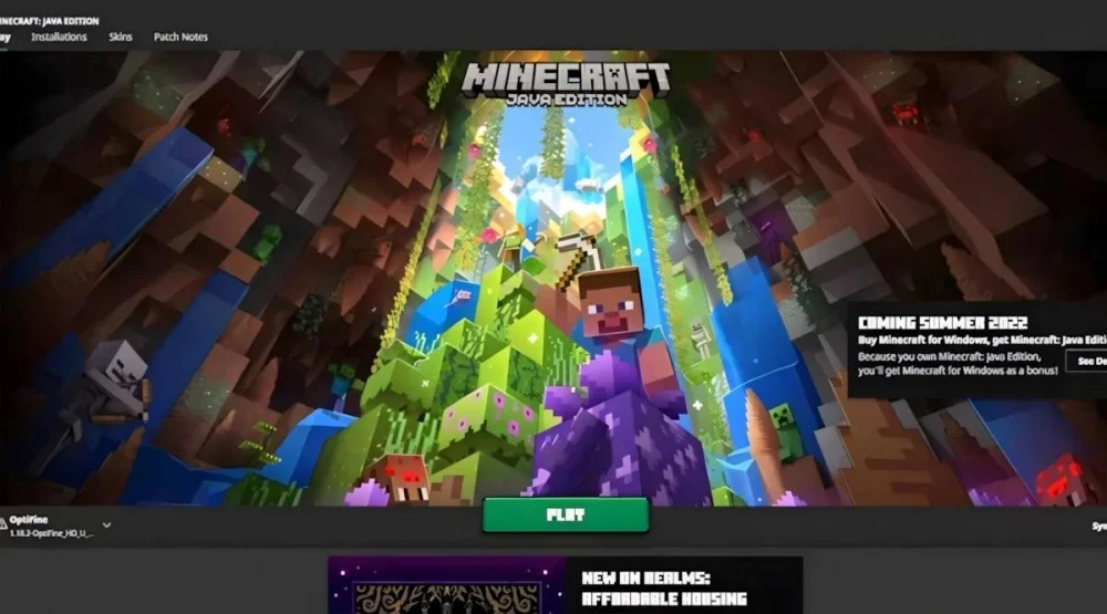 Cải Tiến Nội Dung Đồ Họa Và Cơ Chế Tương Tác Trong Minecraft Java Edition Mới Nhất.