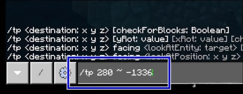 Đối với phiên bản Minecraft Bedrock Edition