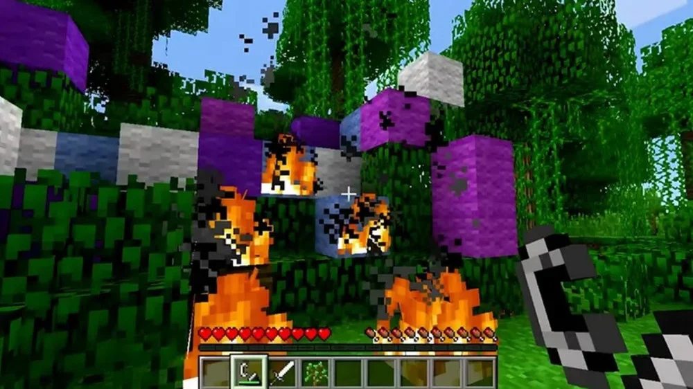 Lưu Ý Về Cơ Chế Lan Của Lửa Minecraft