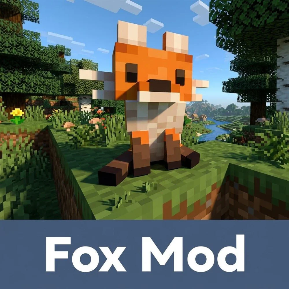 Fox Mod Cho Minecraft Pe | Thuần Hóa Nhiều Loại Cáo