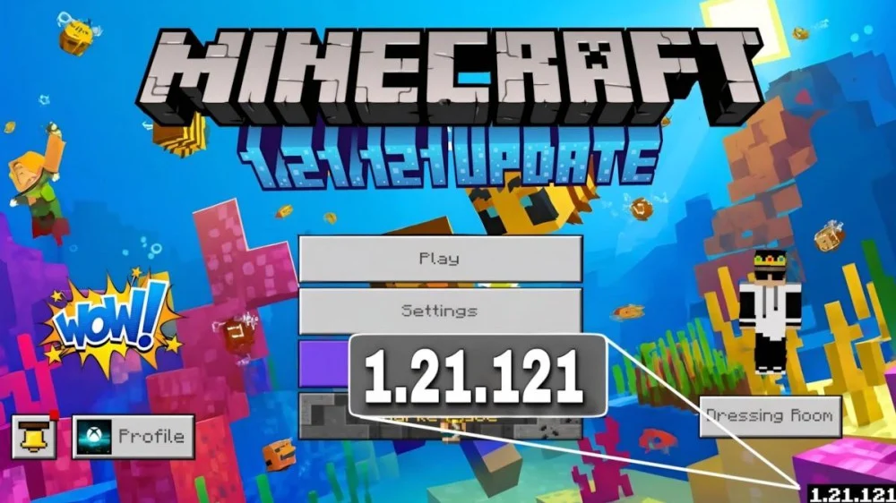 Bedrock 1.21.121 Tricky Trials nâng cấp Add-ons hỗ trợ Cross-play 