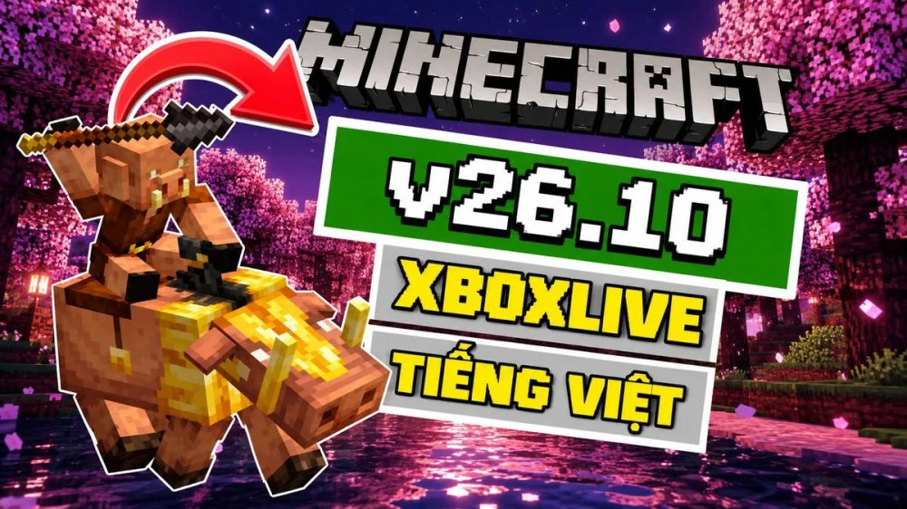 Bedrock 26.10 ra mắt Tiny Takeover thiết kế lại thú non tăng ổn định hệ thống