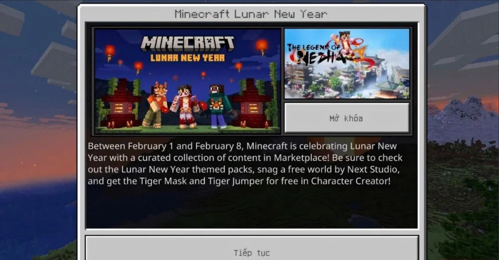 Minecraft 1.18.0.14 đồng bộ dữ liệu và Việt hóa hoàn thiện.