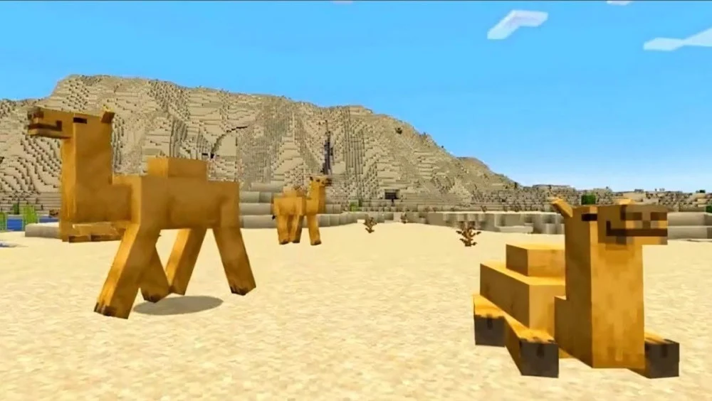 Tải Minecraft 1.19.51 Thế Giới Mở Lạc Đà Gỗ Tre Mới