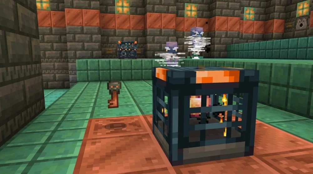 Tải Minecraft 1.20.80 Minecraft 1.20.70 Armored Paws Bogged Wolf Armor Vault Mới