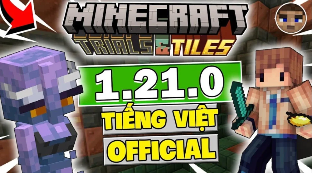 Tải Minecraft 1.21.0 Tricky Trials Trial Chambers Phiêu Lưu Mới