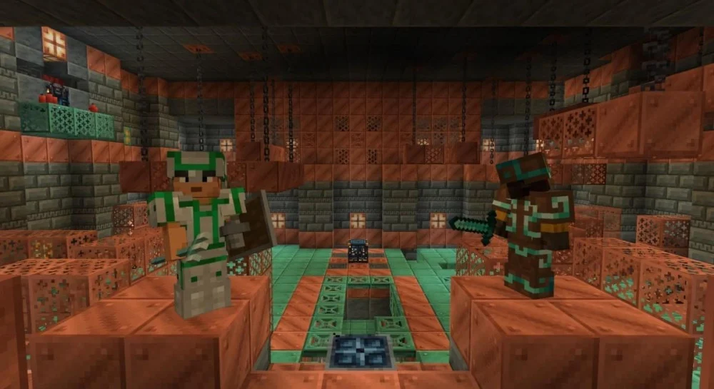 Tải Minecraft 1.21.21 Tricky Trials Mace Wind Charges Bogged Mobile