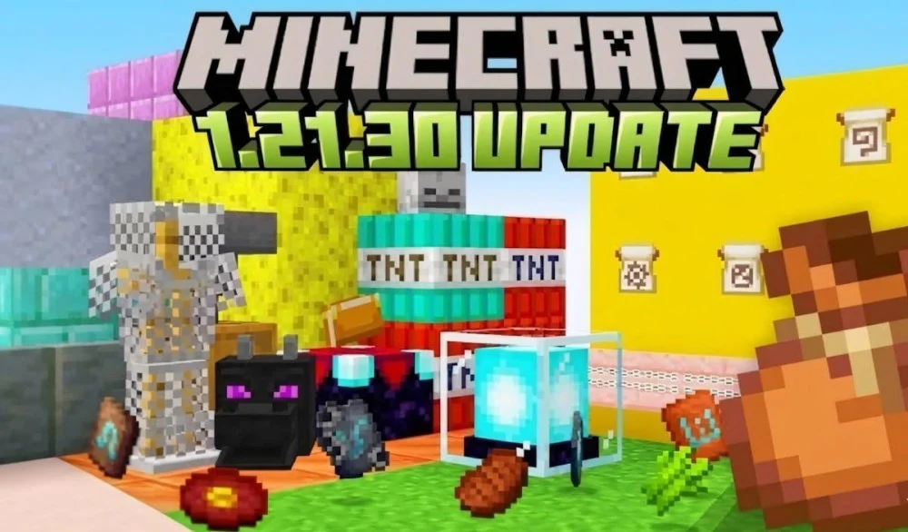 Tải Minecraft 1.21.30 Bundles Mace Ominous Spawner Sandbox Games