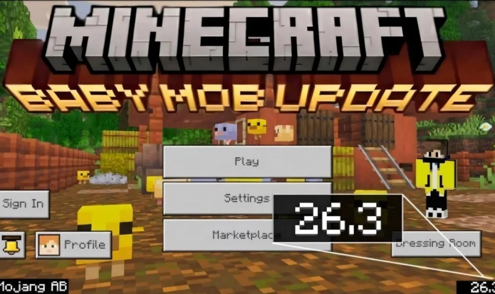 Tải Minecraft 26.3 Vá Lỗi Tải World Realms Performance