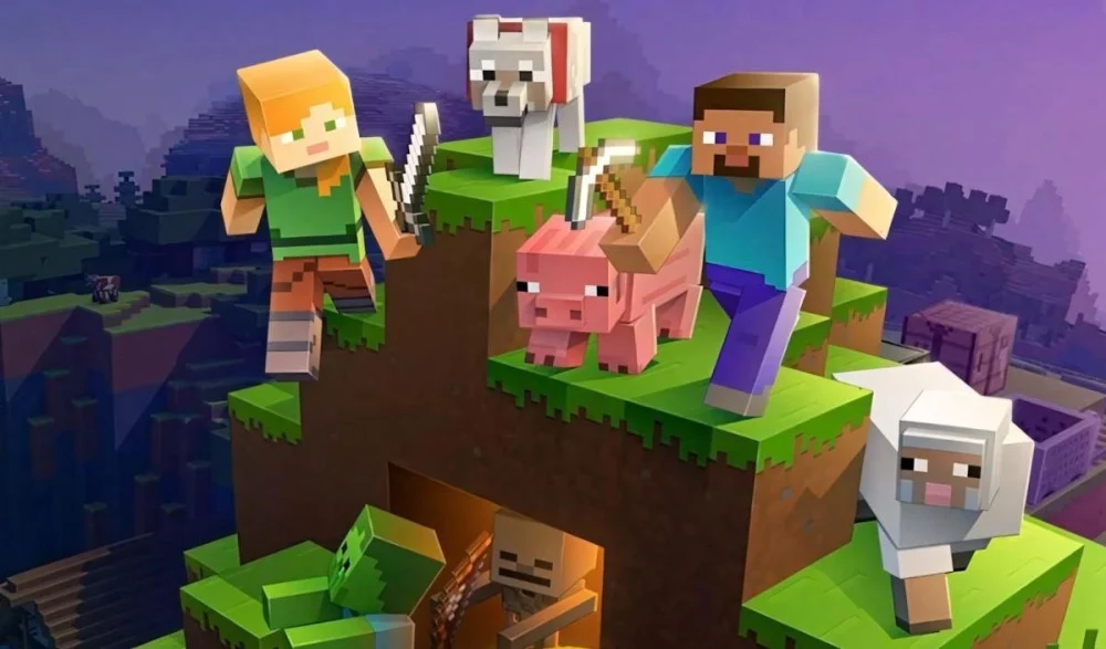 Tải Minecraft PE 1.21.131 Microsoft Account RenderDragon Sandbox Game