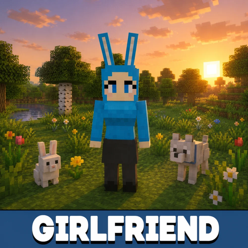 Girlfriend Mod Cho Minecraft Pe | Jenny Mod, Animal Girls, Village Girls