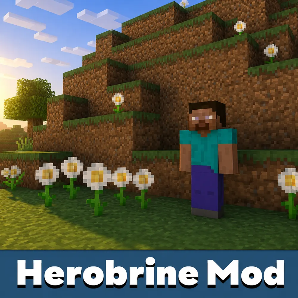 Tải Herobrine Mod Cho Minecraft Pe