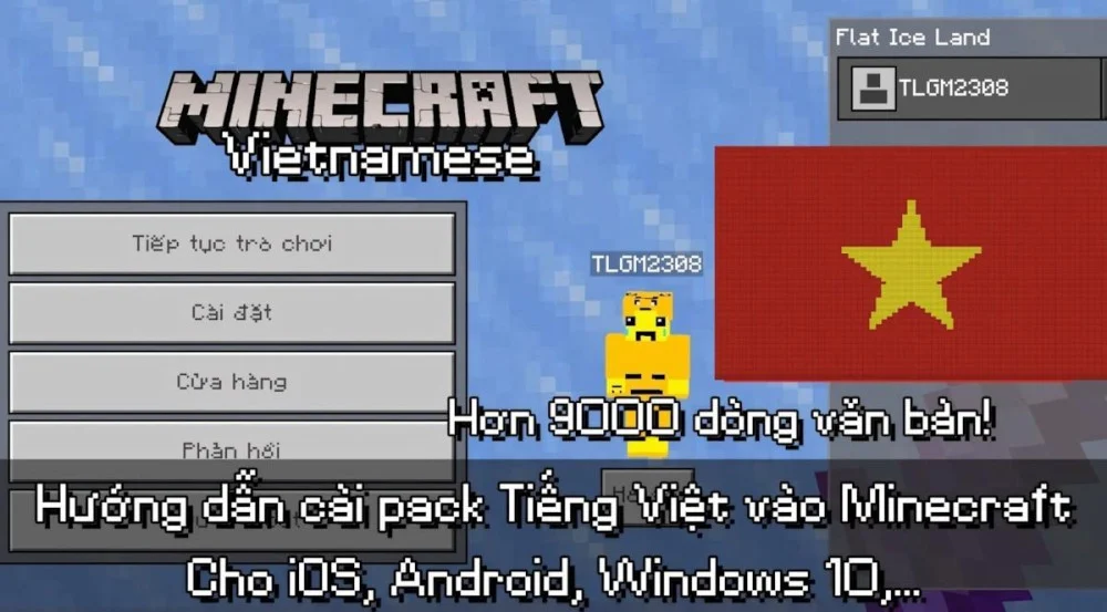 Nắm Vững 5 Bước Cài Tiếng Việt Cho Minecraft PE Đơn Giản Và Nhanh Chóng.